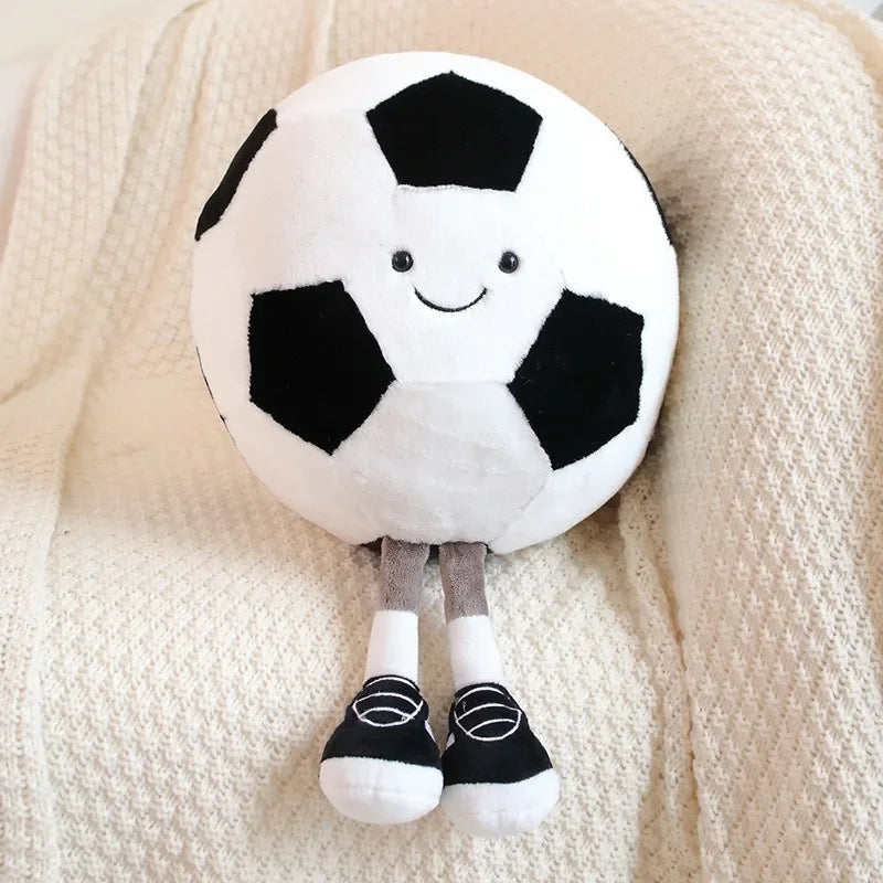 CM Creative Football & Basketball Plush Toys