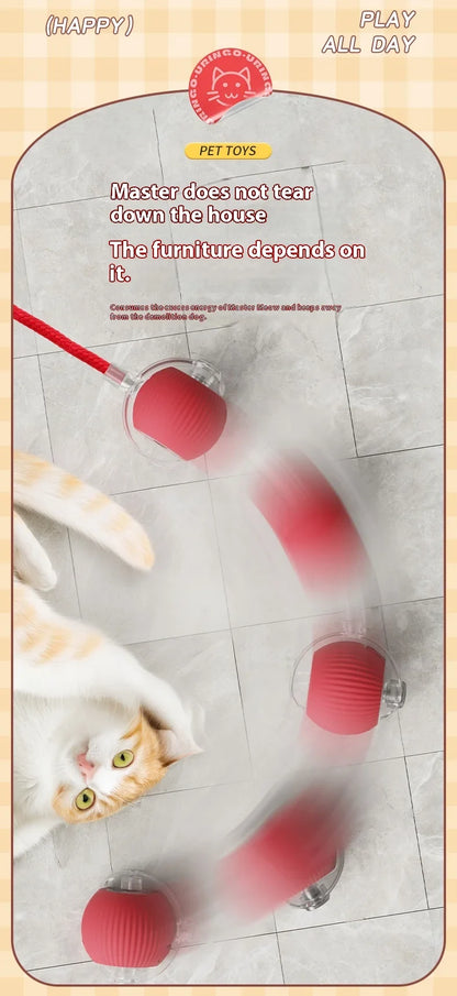 Smart Rolling Cat Ball Toy