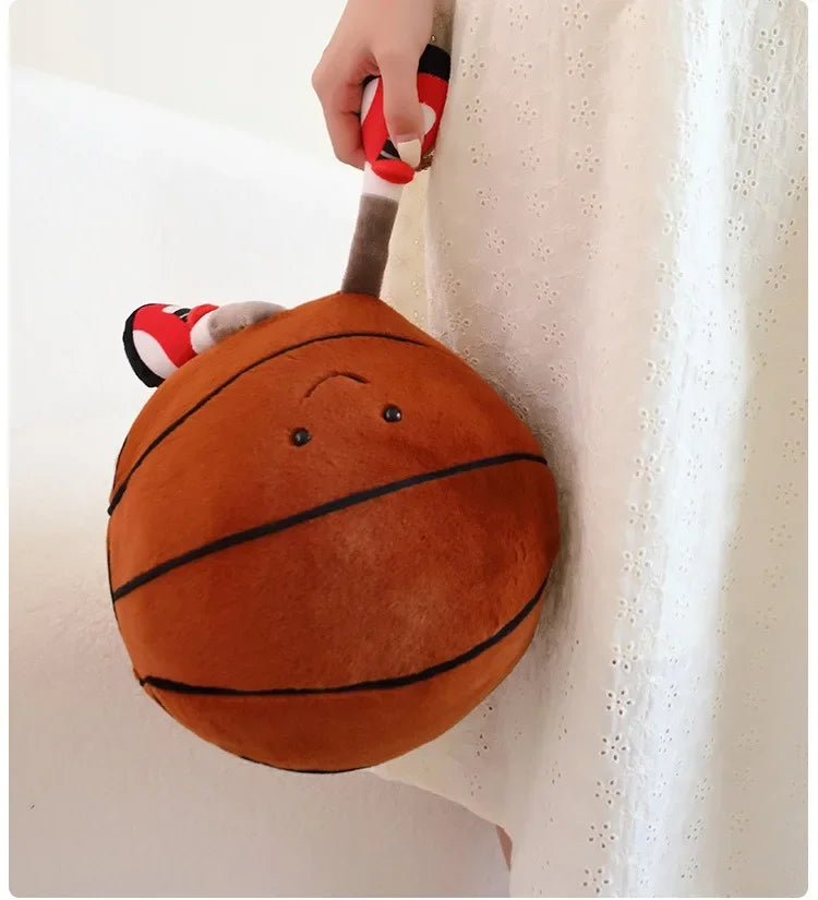 CM Creative Football & Basketball Plush Toys