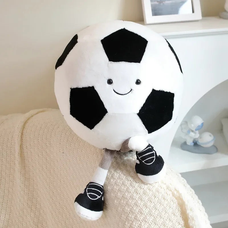 CM Creative Football & Basketball Plush Toys
