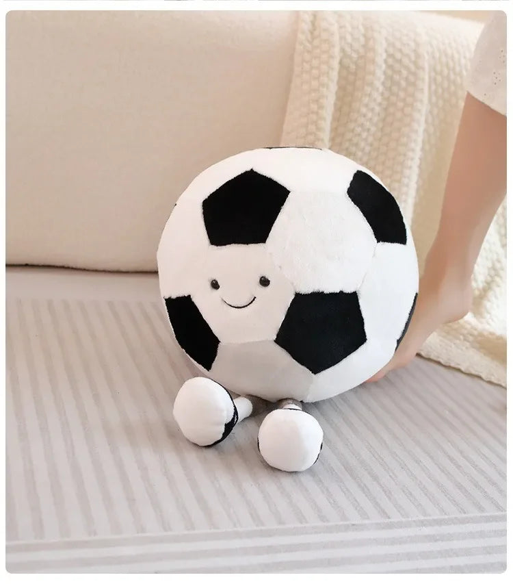 CM Creative Football & Basketball Plush Toys
